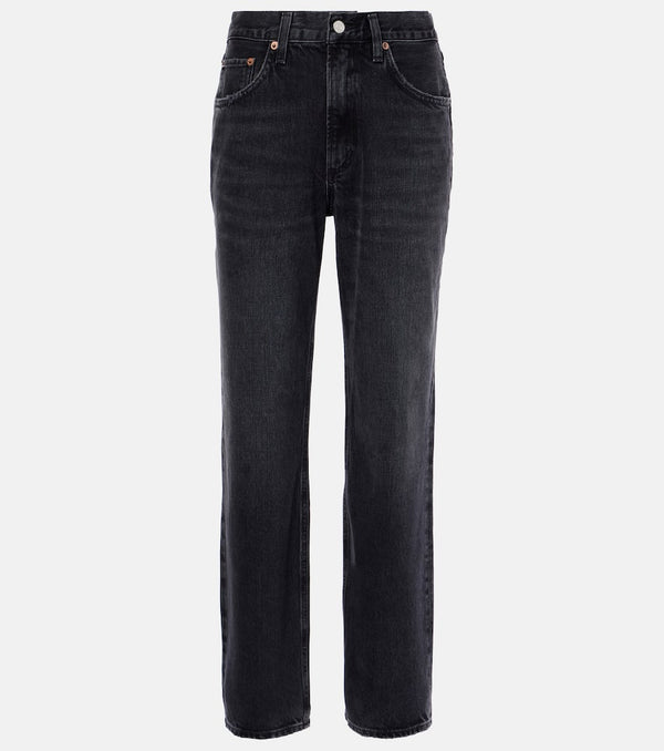 Agolde Valen mid-rise straight jeans