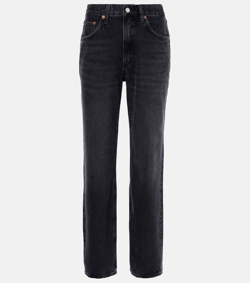 Agolde Valen mid-rise straight jeans