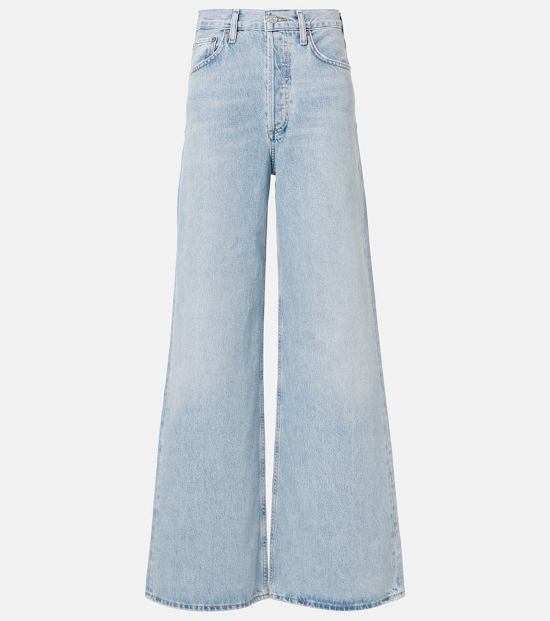 Agolde Dame Jean high-rise wide-leg jeans