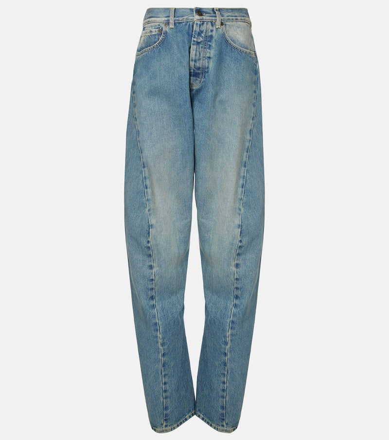 Maison Margiela Mid-rise wide-leg jeans