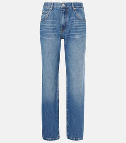 AG Jeans Tenerife mid-rise straight jeans