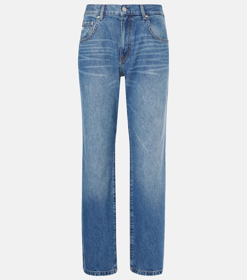 AG Jeans Tenerife mid-rise straight jeans