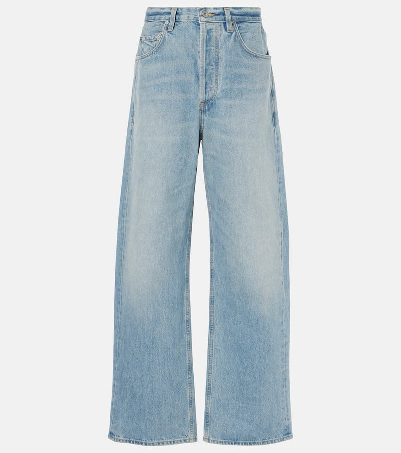 Citizens of Humanity Gwendoline Scrunch high-rise wide-leg jeans