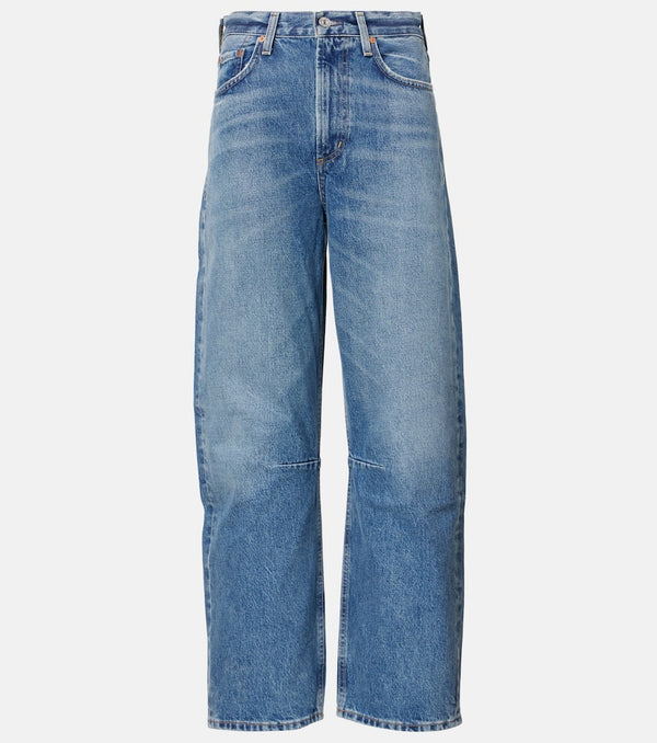 Citizens of Humanity Miro high-rise cropped barrel-leg jeans