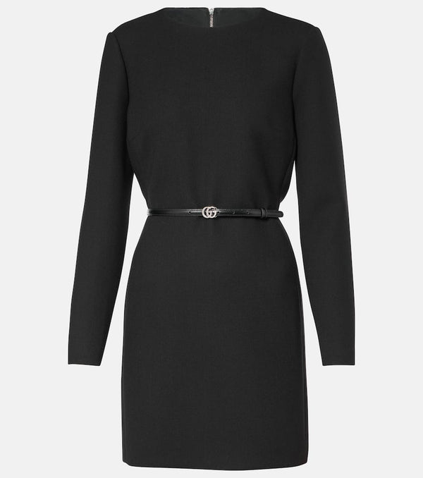 Gucci Wool crêpe minidress