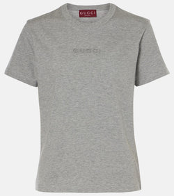 Gucci Logo cotton jersey T-shirt