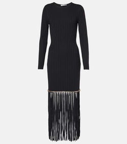 Simkhai Sharron fringed midi dress