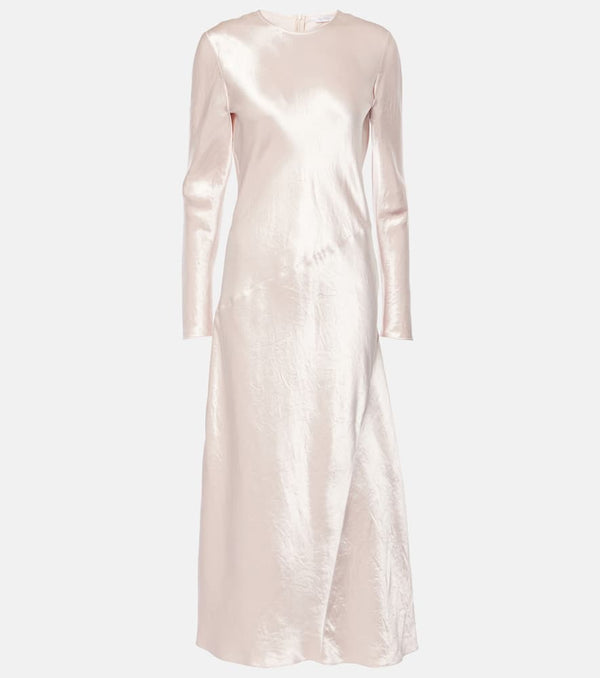 Max Mara Elogio satin maxi dress