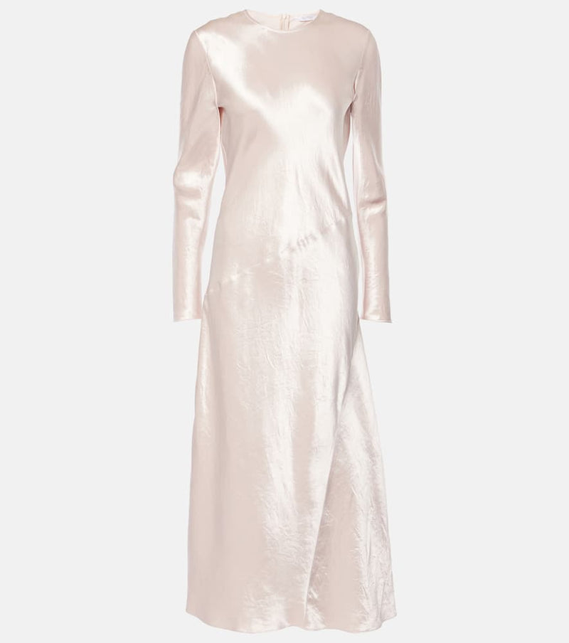 Max Mara Elogio satin maxi dress