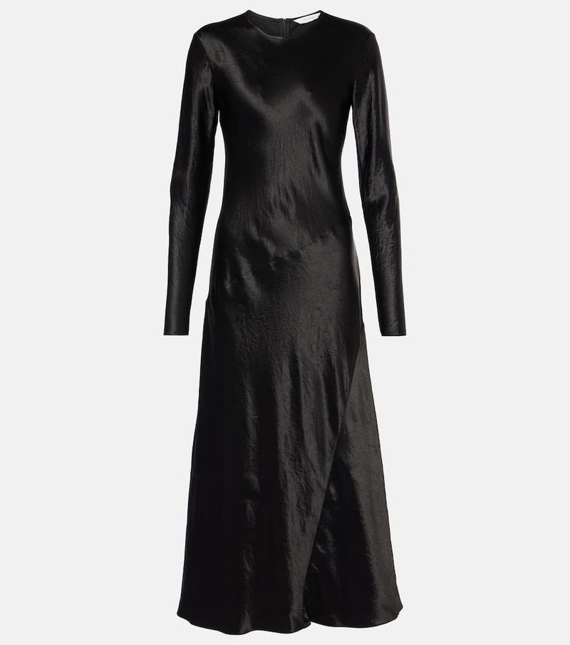 Max Mara Elogio satin maxi dress