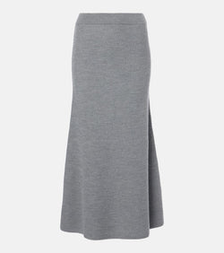 Max Mara Leisure Agile wool maxi skirt