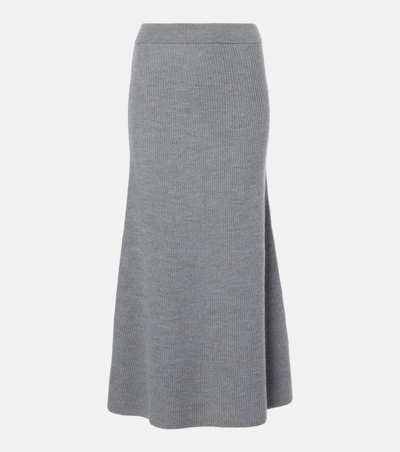 Max Mara Leisure Agile wool maxi skirt