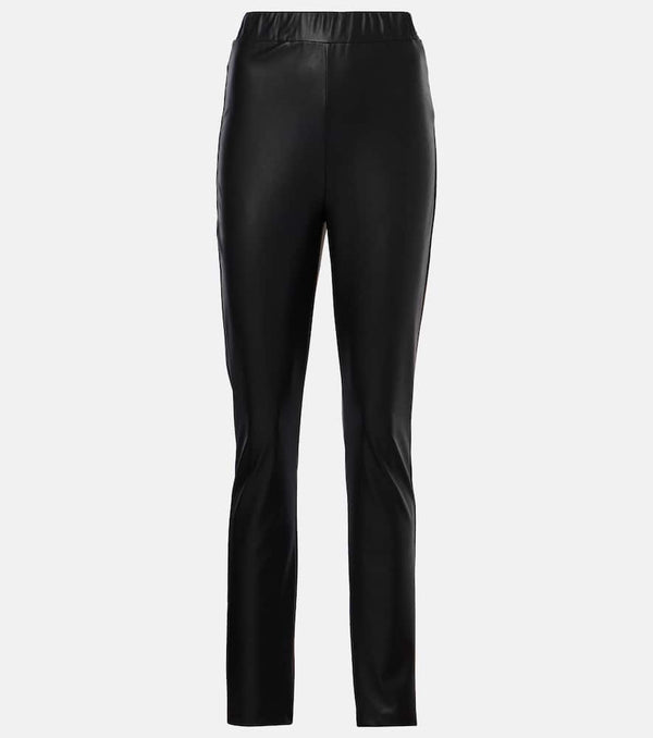 Max Mara Rodano faux leather slim pants