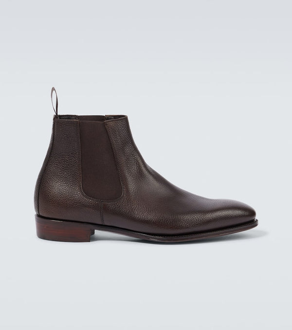 George Cleverley Jason leather Chelsea boots