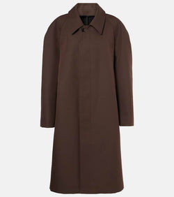 Lemaire Wool and cotton-blend coat