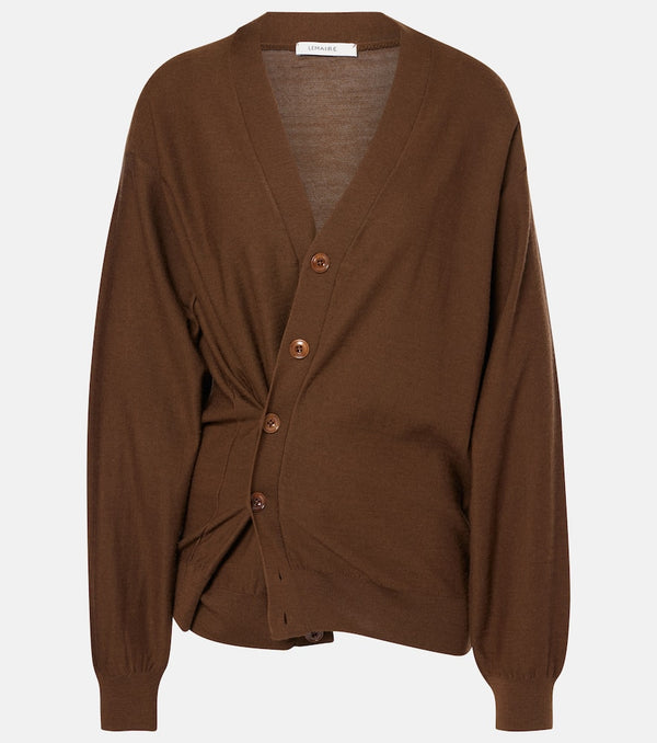 Lemaire Twisted wool-blend cardigan