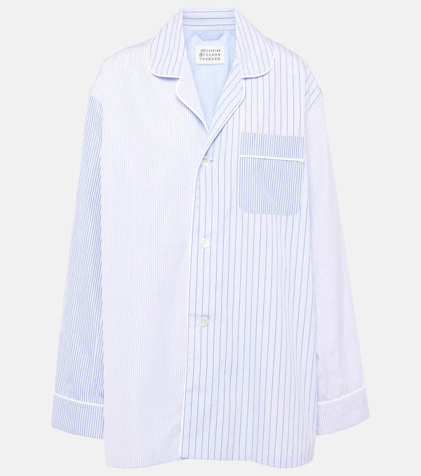 Maison Margiela Striped cotton shirt