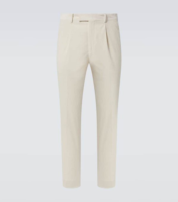 Zegna CashCo corduroy straight pants