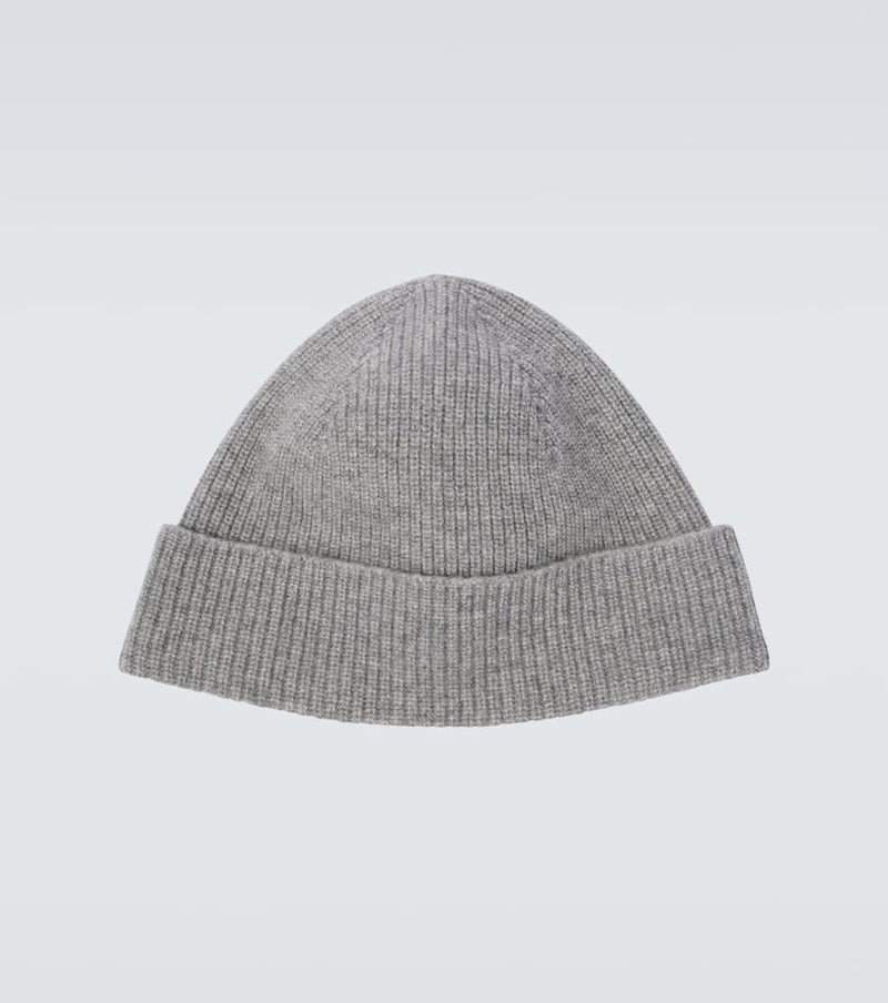 Zegna Ribbed-knit cashmere beanie