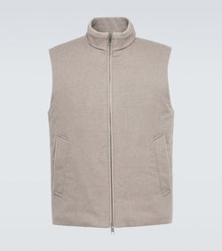 Zegna Cashmere down vest