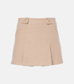 Tom Ford Wool and silk-blend bouclé miniskirt