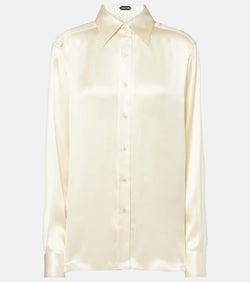 Tom Ford Silk charmeuse blouse