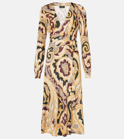 Etro Printed midi dress