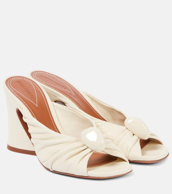 Zimmermann Gleam 85 leather mules