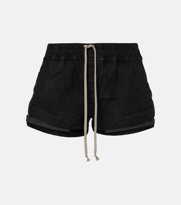 Rick Owens Fog denim shorts