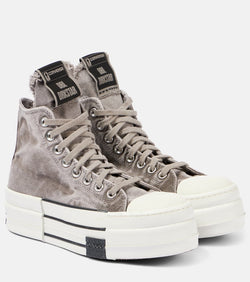 Rick Owens X Converse DRKSHDW DBL Drkstar HI sneakers