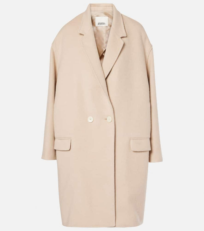 Isabel Marant Efegozi wool, cashmere and silk coat