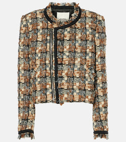 Isabel Marant Kerry cropped wool-blend jacket