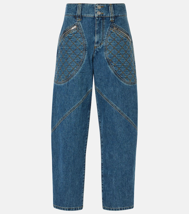 Isabel Marant Catarina quilted jeans