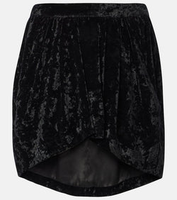 Isabel Marant Lashay velvet skirt