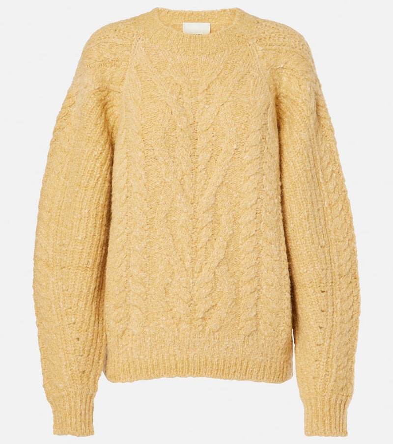 Isabel Marant Kallie cable-knit sweater