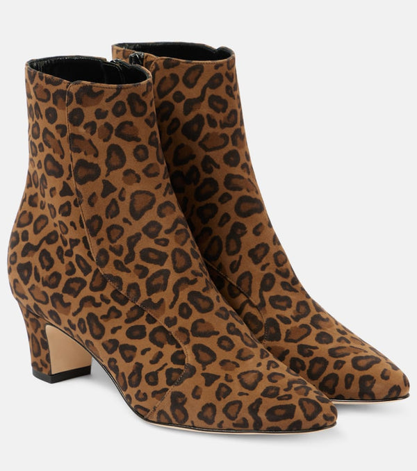 Manolo Blahnik Myconia suede ankle boots