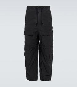 Balenciaga Wide cotton-blend cargo pants