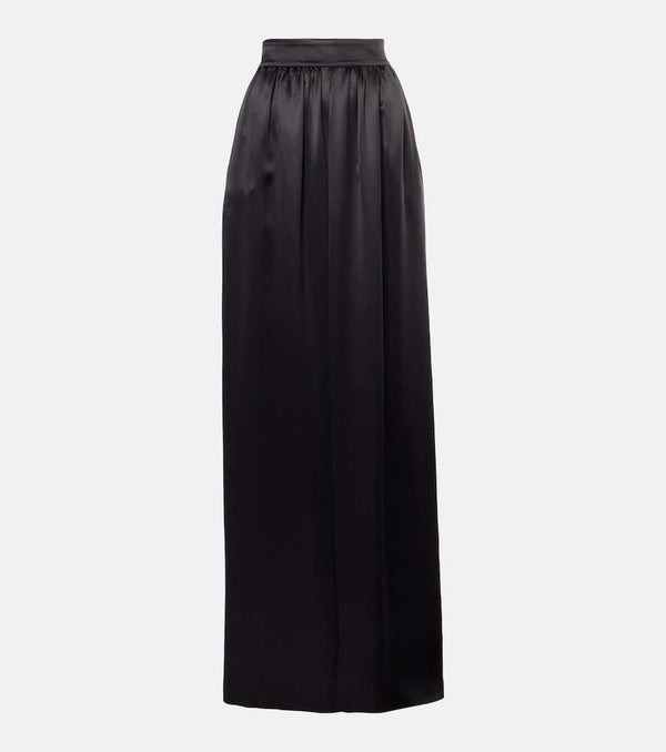 Dolce & Gabbana Silk satin maxi skirt