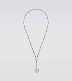 FoundRae Dream 18kt gold chain necklace with diamonds