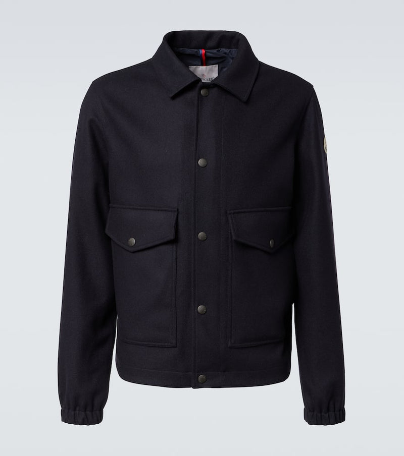 Moncler Fredarola wool overshirt