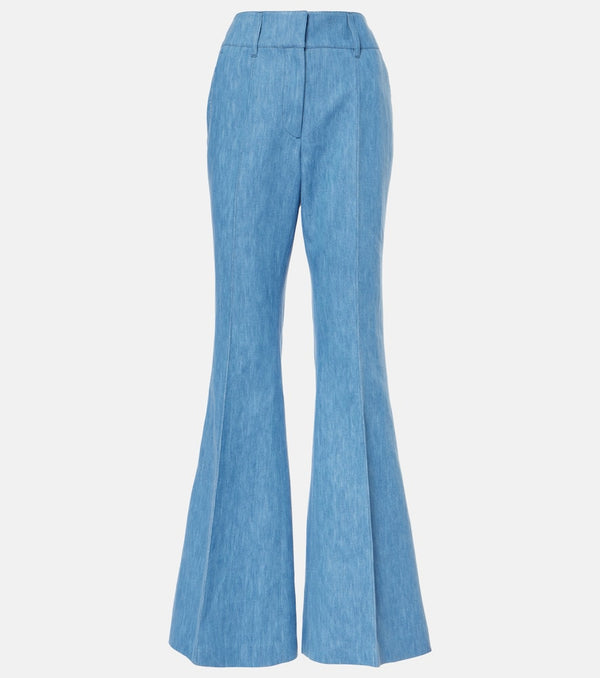 Gabriela Hearst Rhein high-rise flared jeans