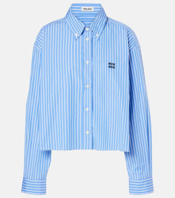 Miu Miu Cotton poplin shirt