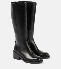 Chloé Marcie leather knee-high boots