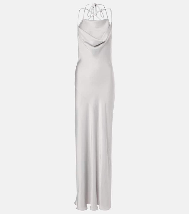 Y/Project Satin maxi dress