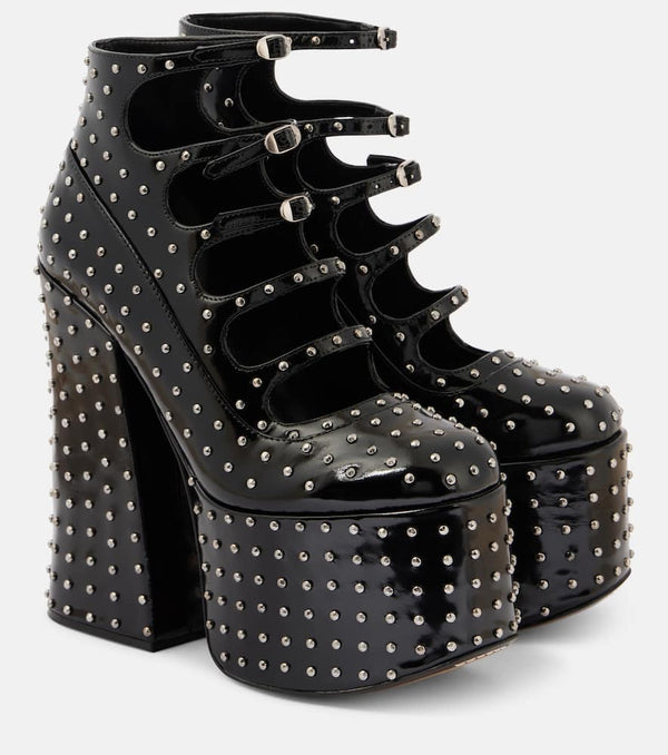 Marc Jacobs Kiki studded leather platform ankle boots