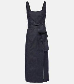 Carolina Herrera Denim midi dress