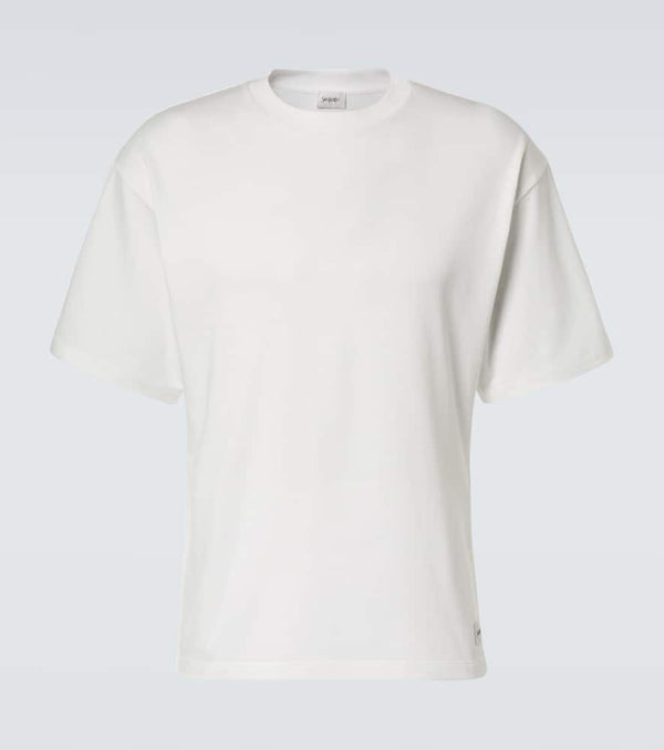 Saint Laurent Cotton-blend jersey T-shirt