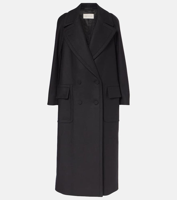 Dries Van Noten Double-breasted wool-blend coat