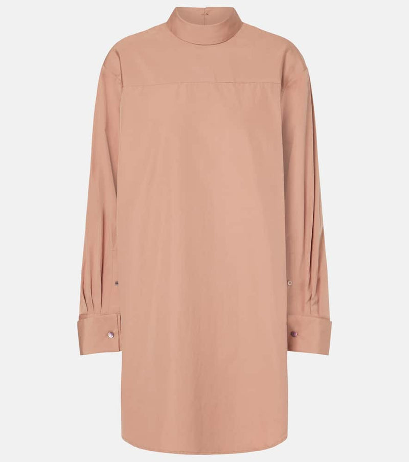 Dries Van Noten High-neck cotton blouse