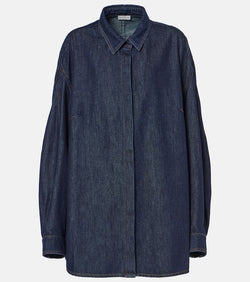 Dries Van Noten Oversized denim shirt